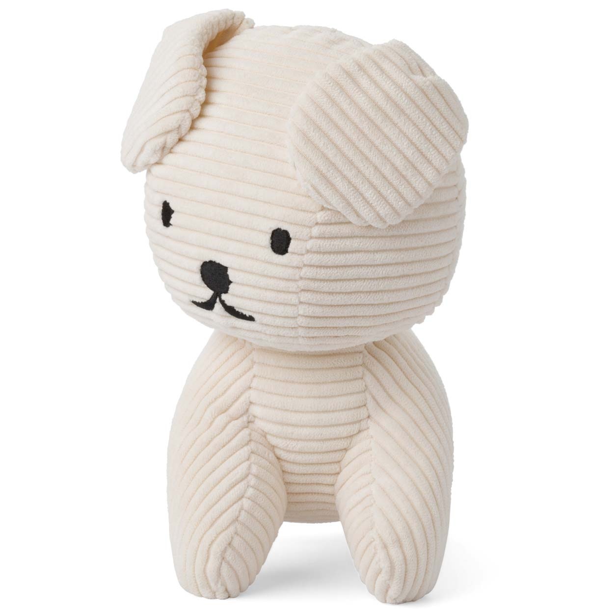 Snuffie knuffel corduroy 21cm wit