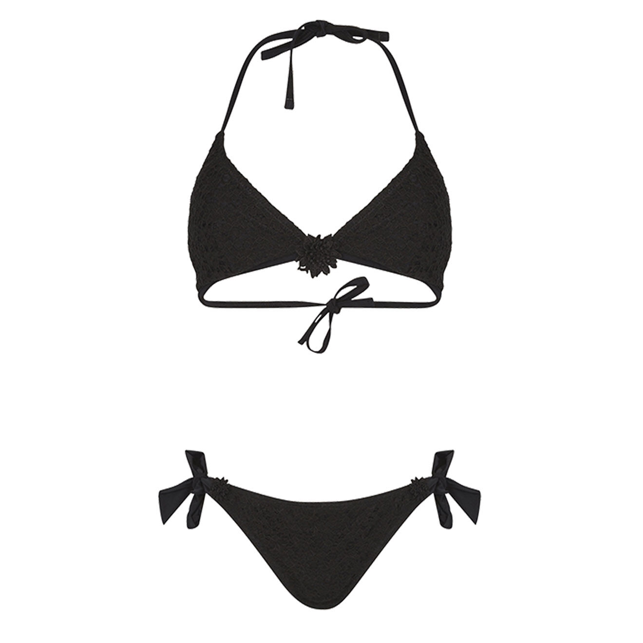 Wild Maillot de bain 2 pièces Amaretto noir amenapih