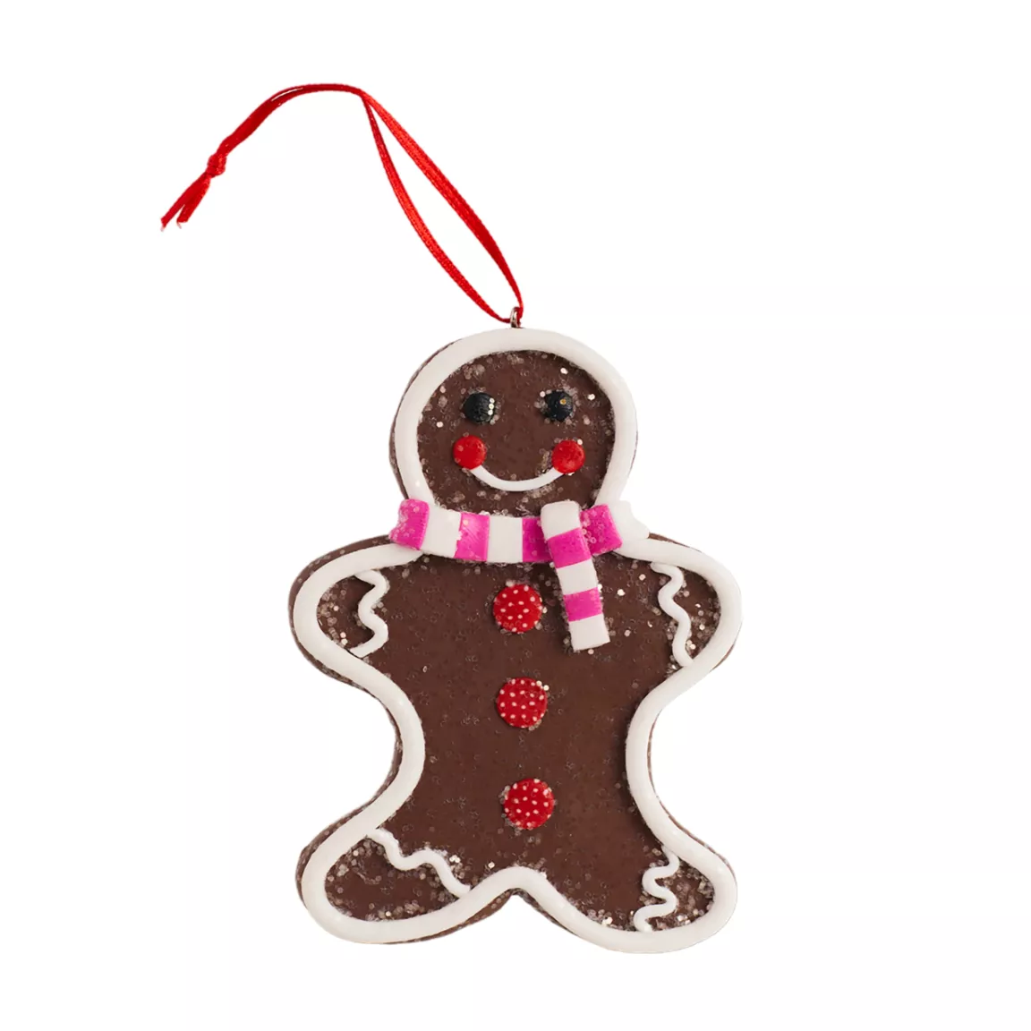 Suspension de Noël (H8 cm) Manala pain d'épices Chocolat