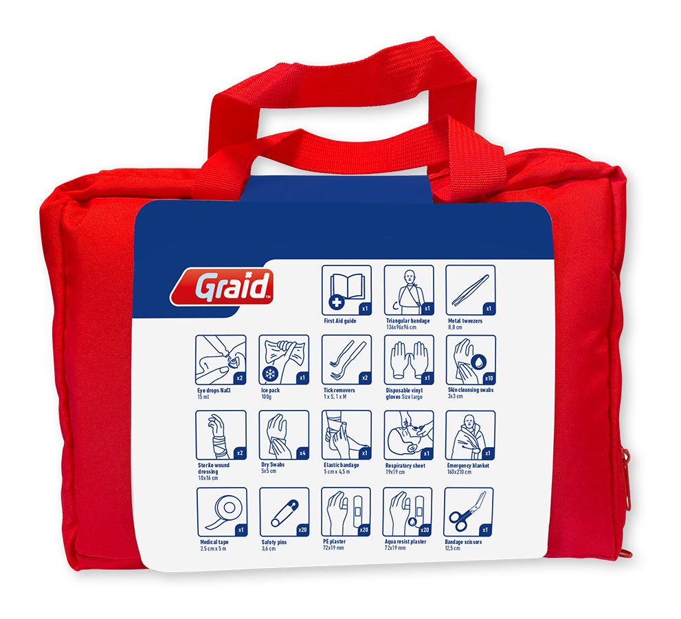 Graid Førstehjælp Kit Family - 1 stk.