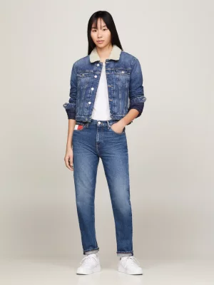 Jaqueta jeans Izzie Teddy da Archive