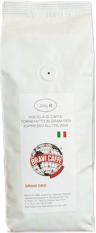 Bravi Caffé Grani Oro 250g koffiebonen