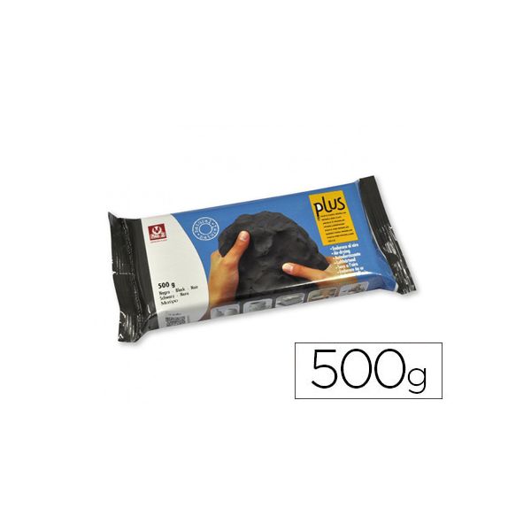 Sio-2 Argila para Modelar 500grs Preto