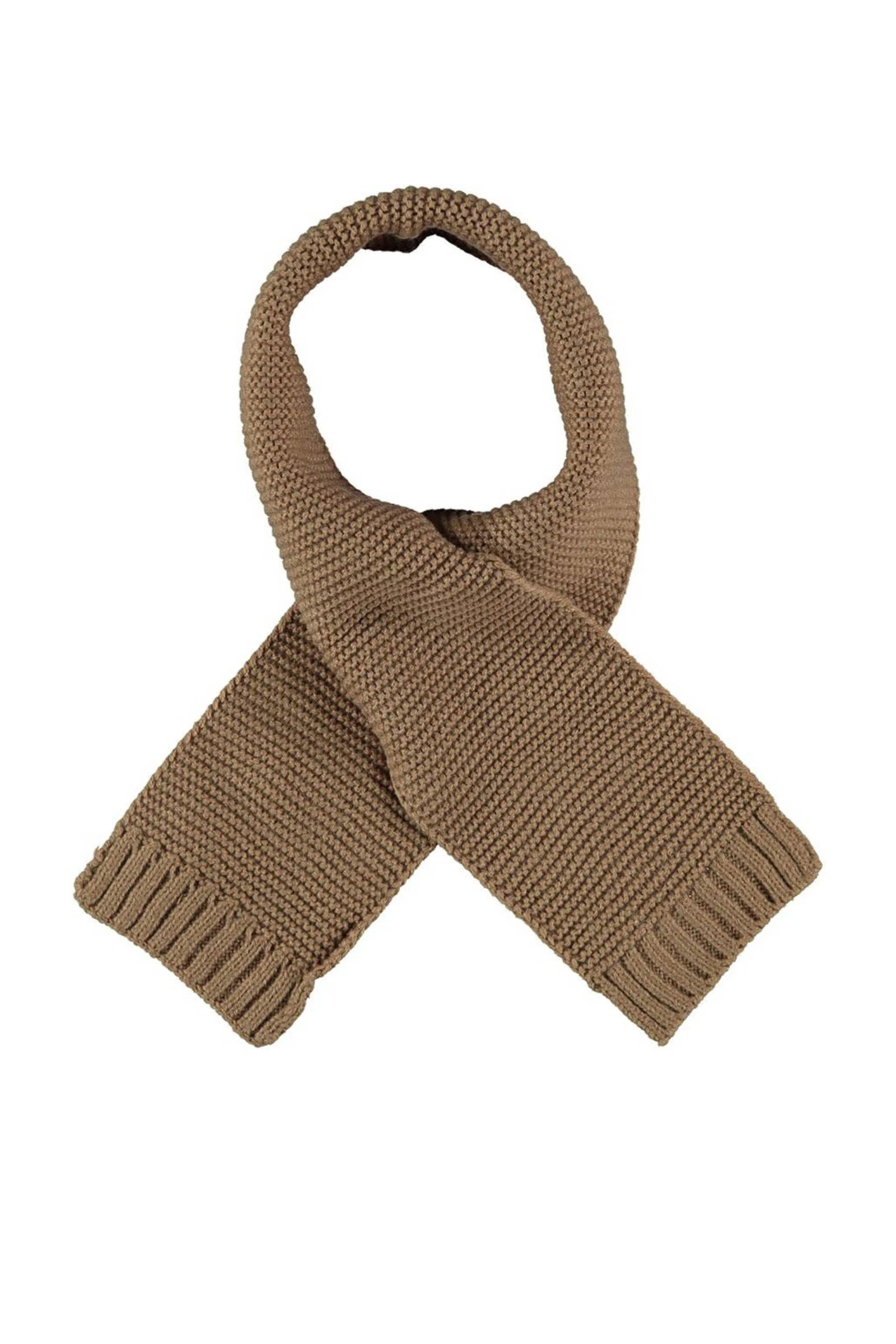 Sarlini gebreide sjaal camel