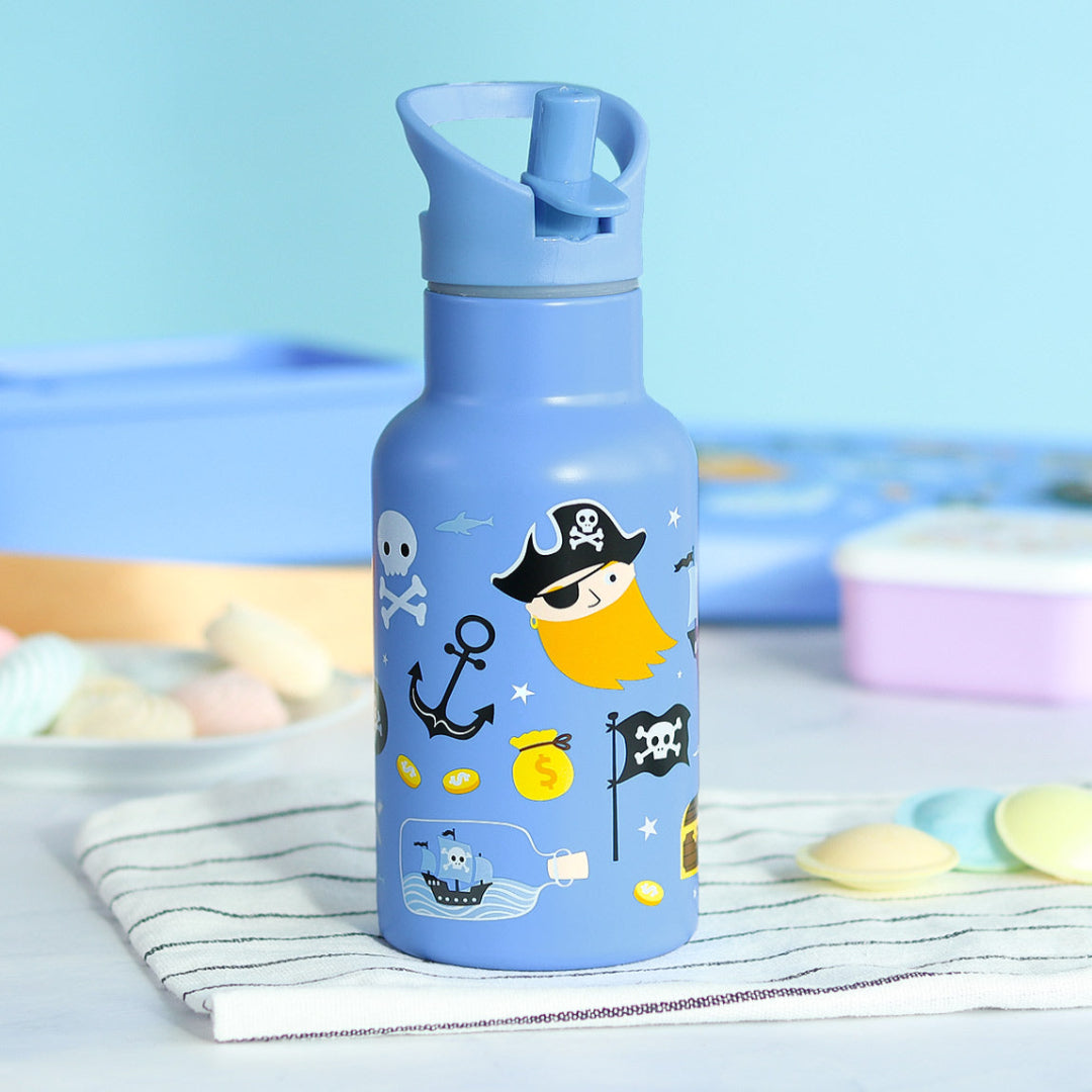 a little lovely company rvs drinkfles piraten - 350 ml
