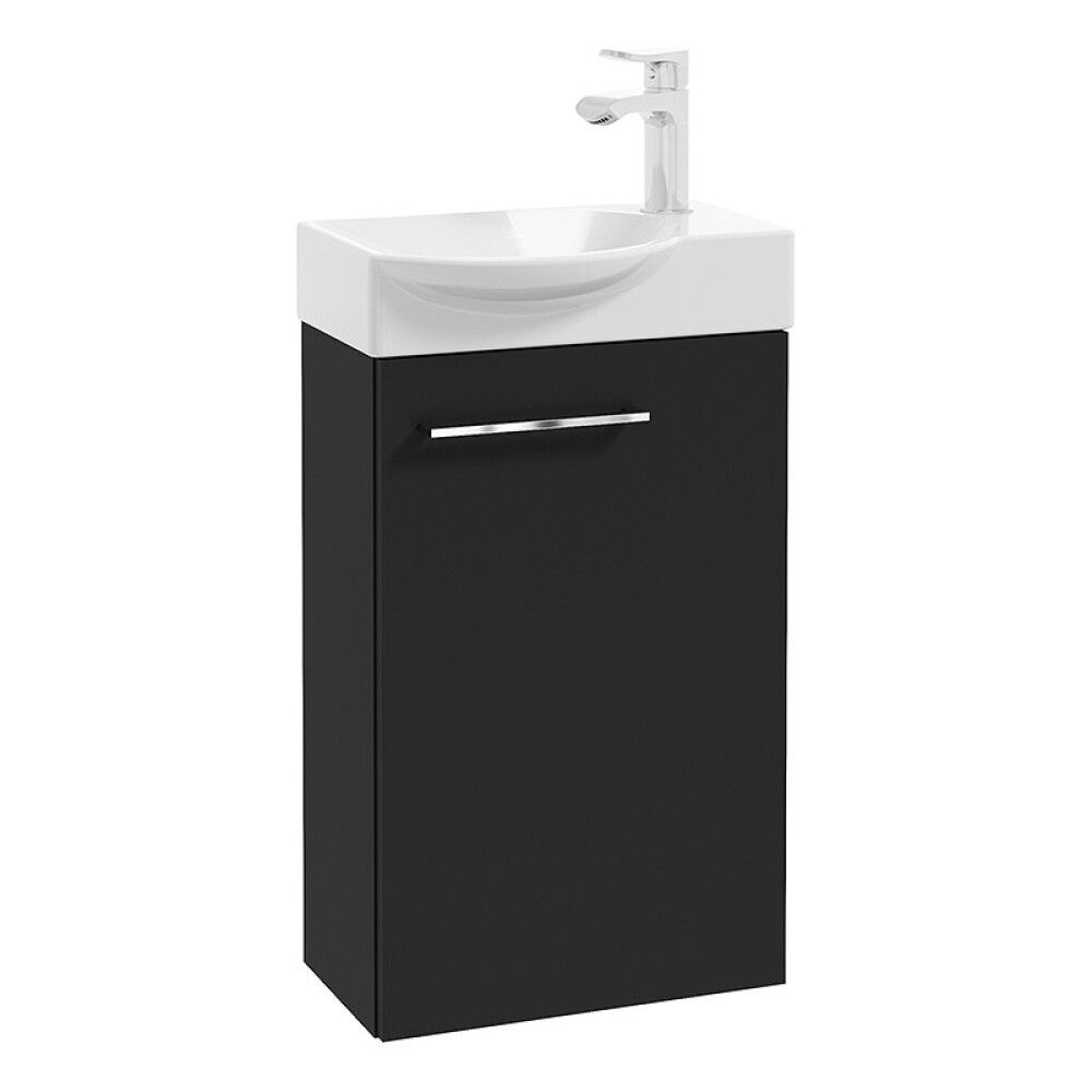 BADEROMSMØBEL RIVA SIGNE 40CM SVART MATT