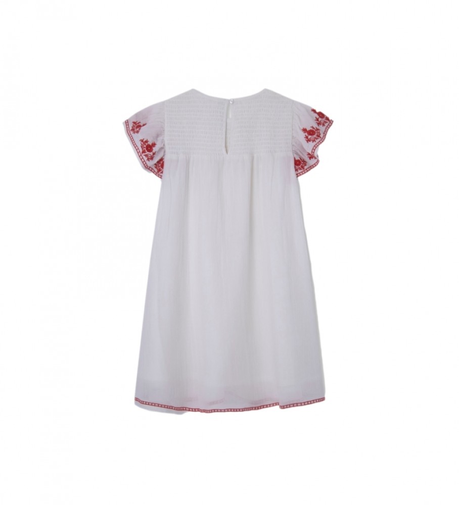 Vestido branco Godiva da Pepe Jeans
