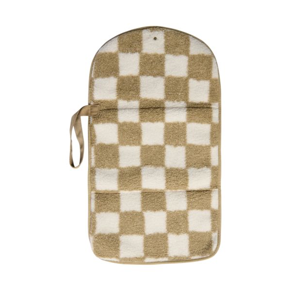 Studio Noos Teddy Changing Mat - Toast Checked
