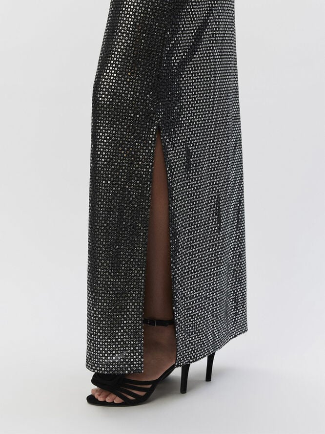 Sofie Schnoor Skirt Black w silver