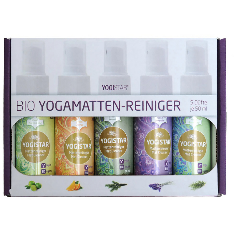 Yogistar Bio Yogamatten-Reiniger Set