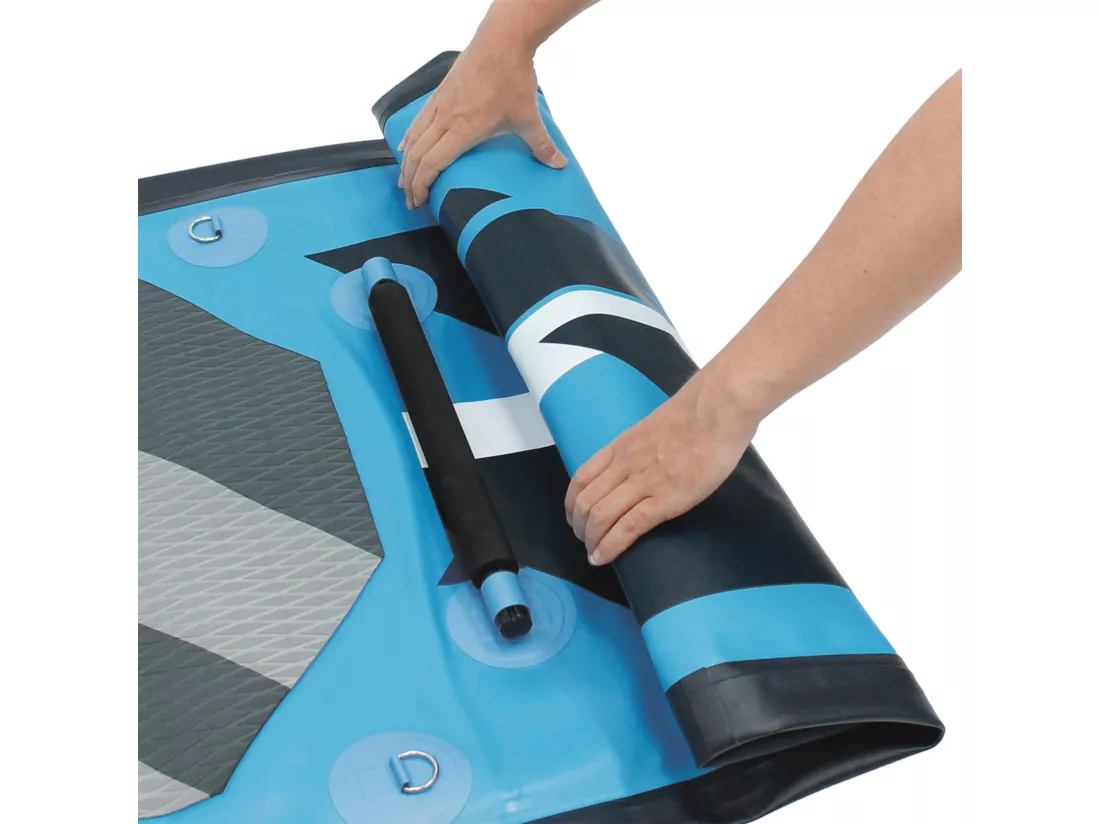 Stand up paddle board gonflable SUP 120kg 320 cm bleu ECD Germany