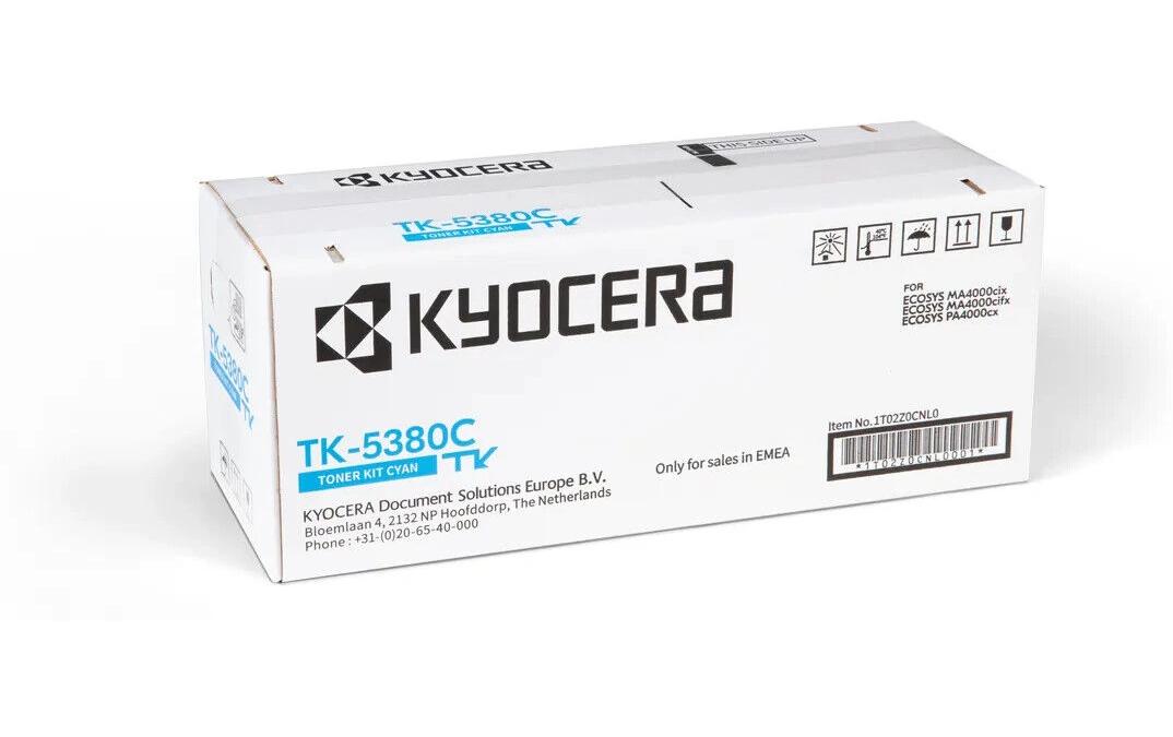 Toner TK-5380C Cyan<br>Druckerpatrone, Cyan