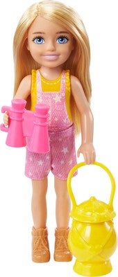 Barbie Camping Chelsea Motedukke, Blond