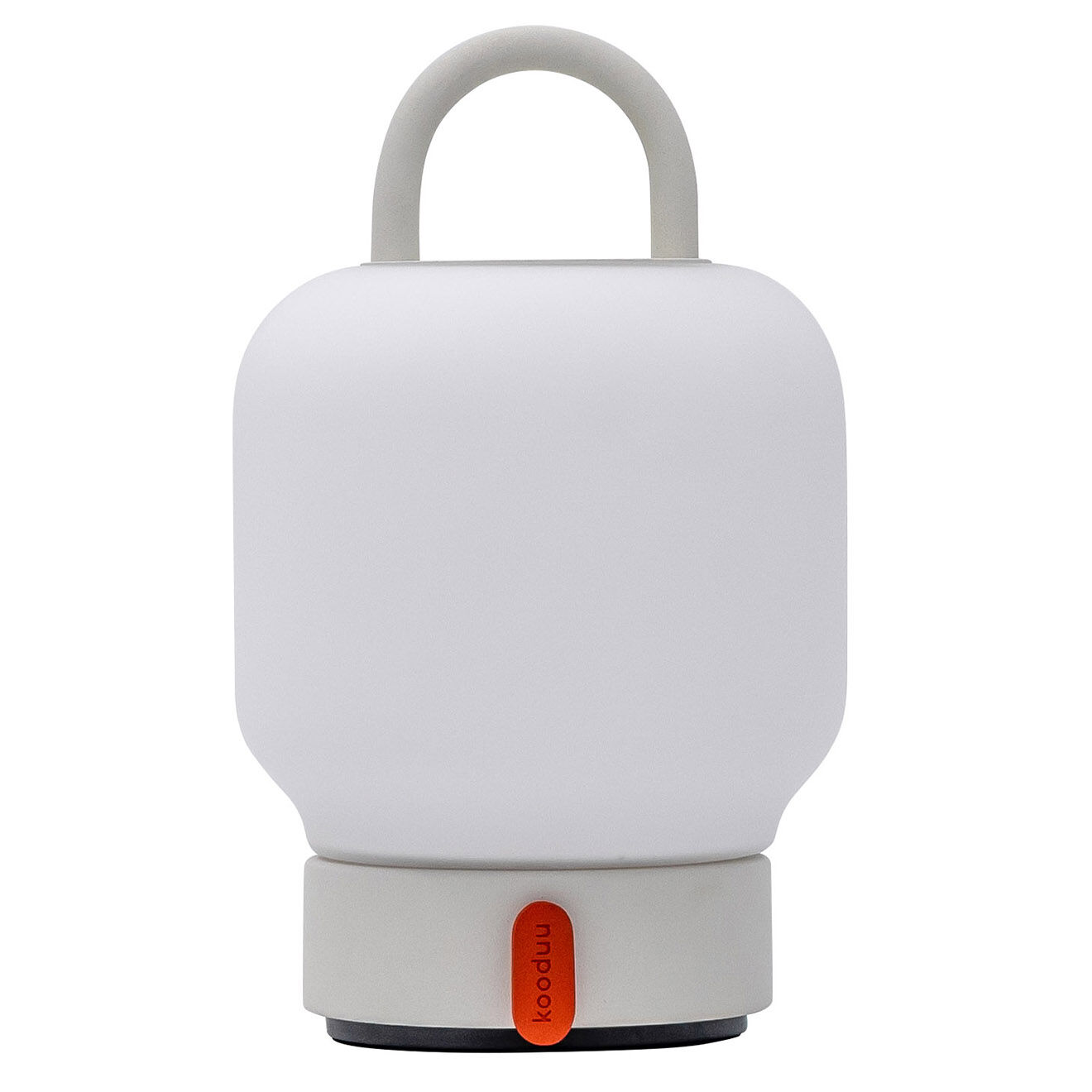 Kooduu Lampe de table Loome blanche - 13x13x21 cm