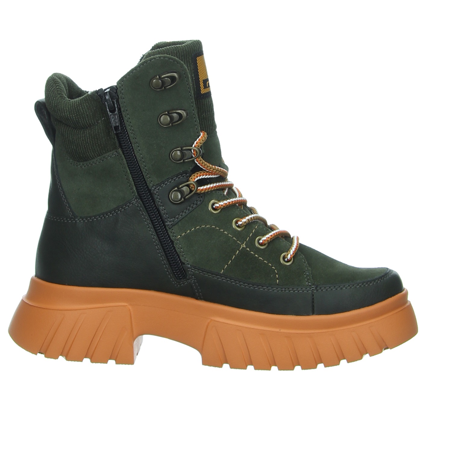 Rieker Schnürstiefel grün grün