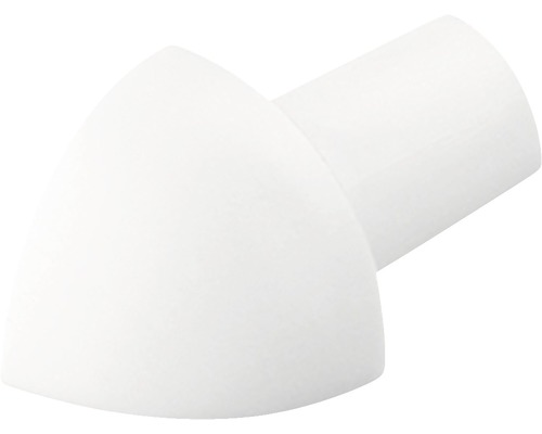 Hoekstuk Dural Durondell DRP 830-Y wit 8 mm 2 stuks