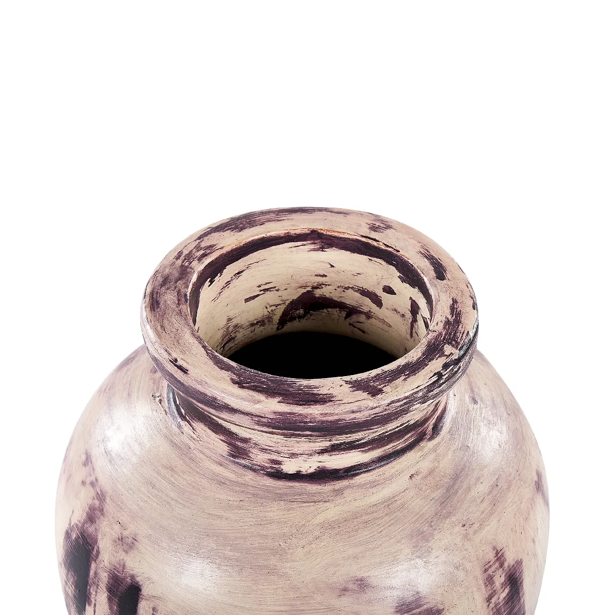 Beliani Vase Décoratif AMATHUS Violet