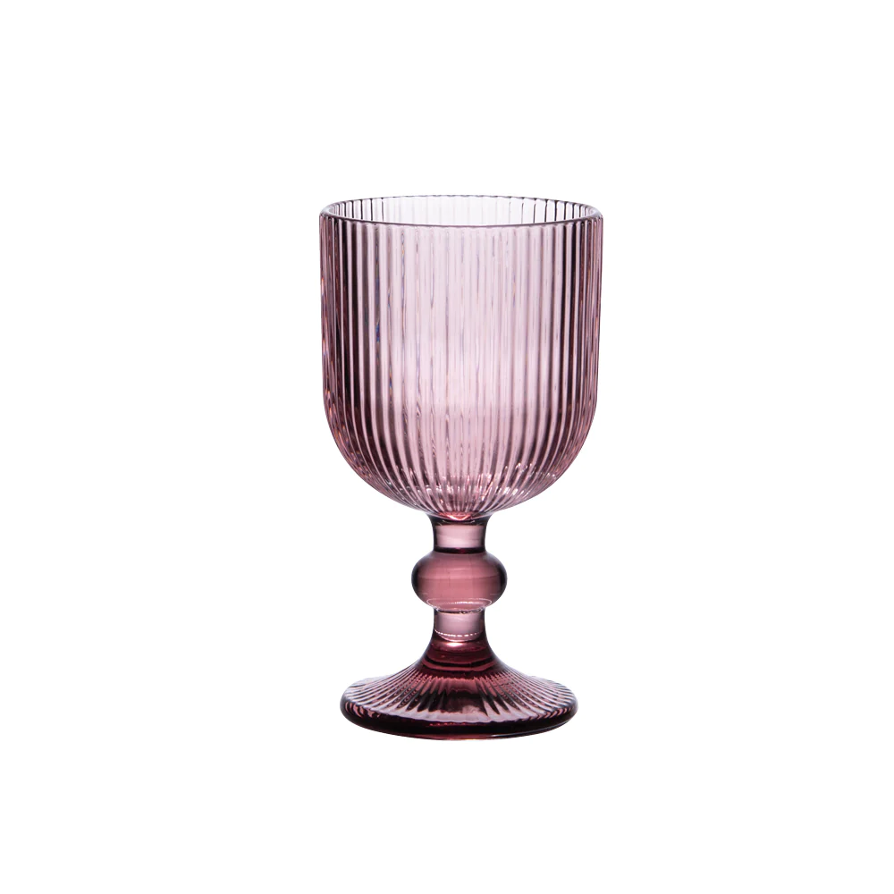 Boite de 6 verres à pied 25 cl dolce rose Table passion