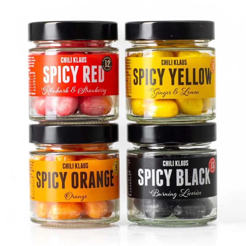 Chili Klaus - Spicy Sweets Drops 4-pack
