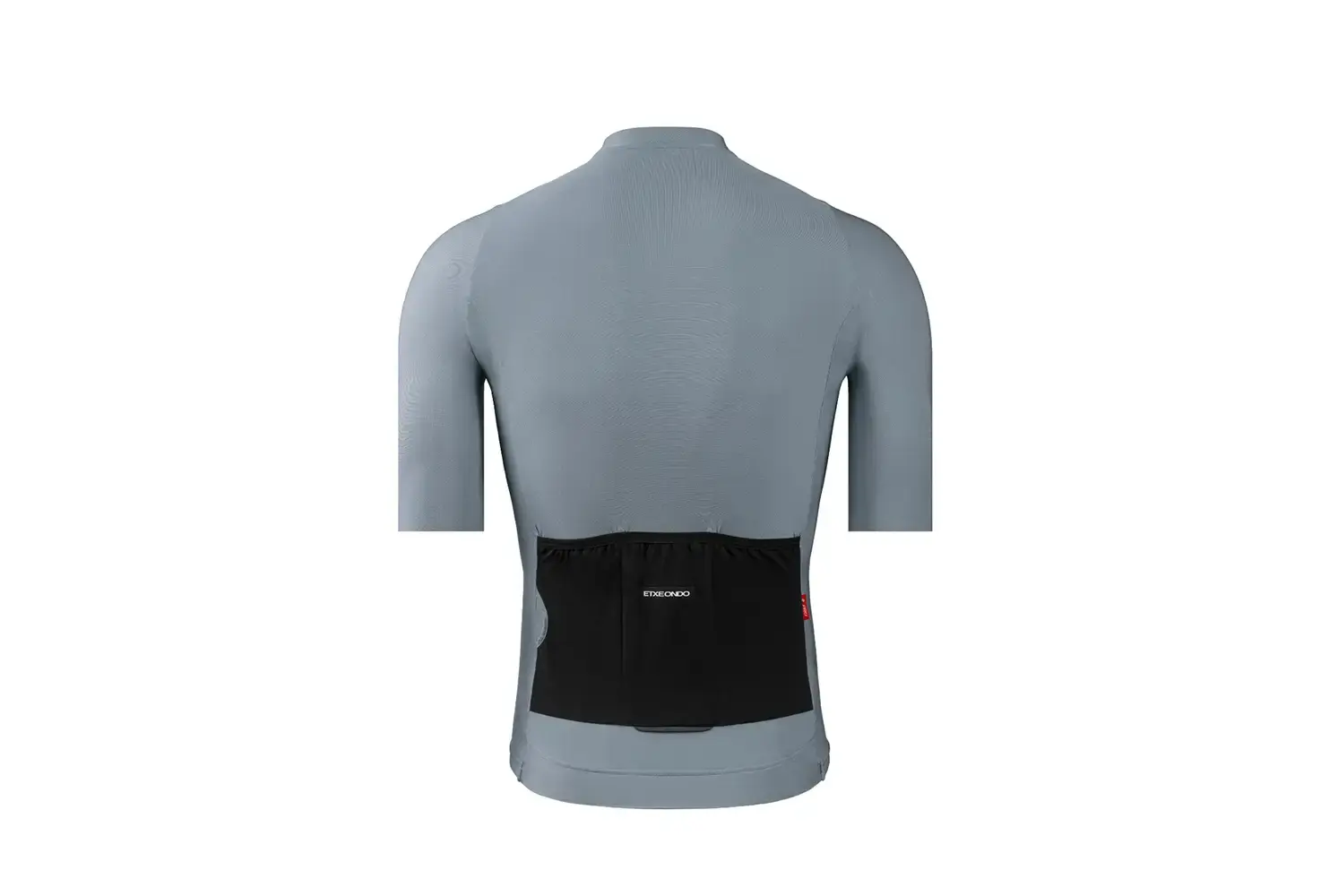 Etxeondo Alde Metalic Fietsshirt Korte Mouwen Parel Grijs Heren