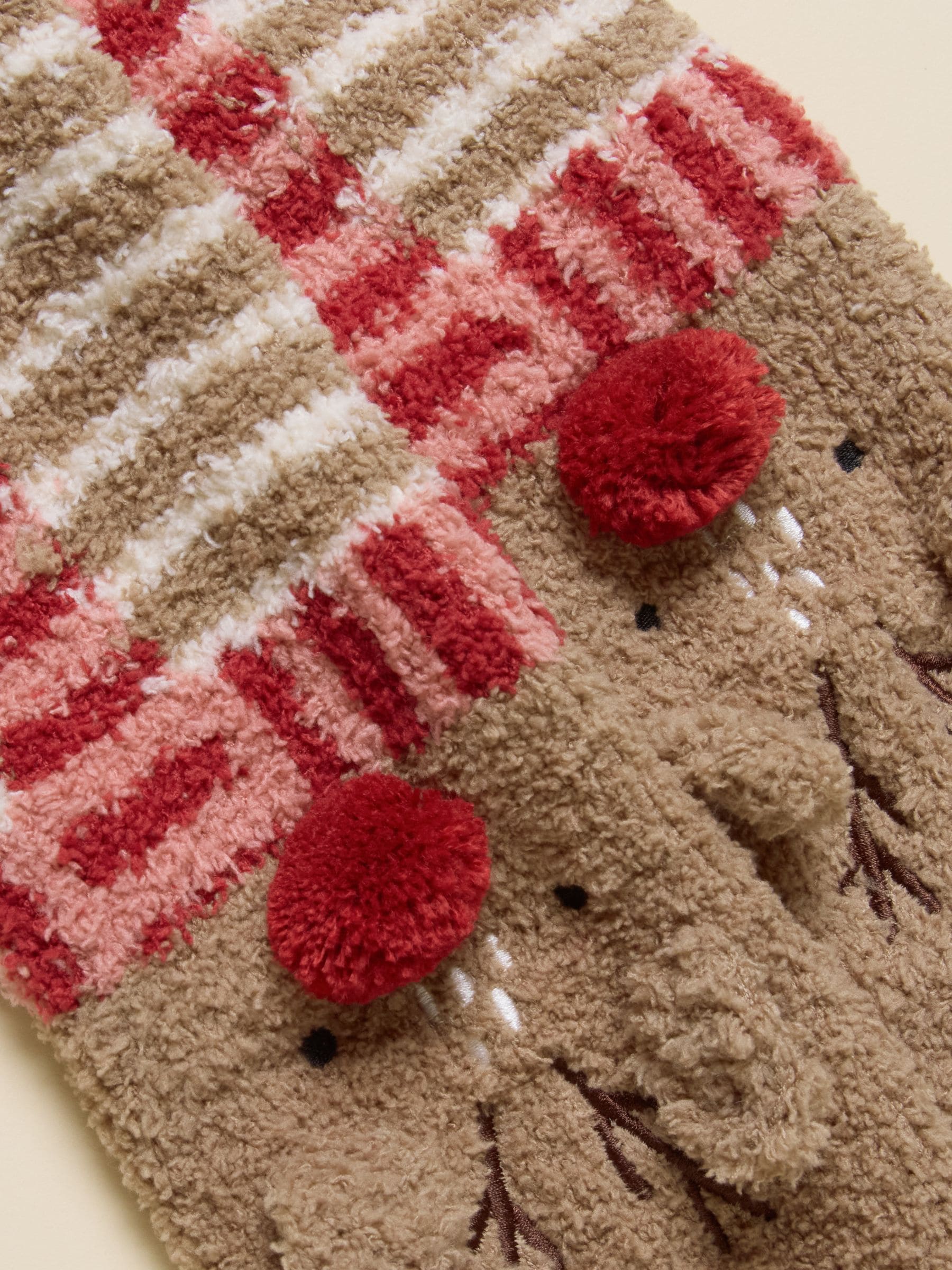 Bruin - Joules Women's Fluffy Stripe Socks (size 4-8)