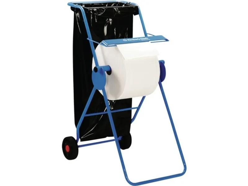 Kimberly-Clark Professional Large - Dispenser af rengøringsklude - stål - blå
