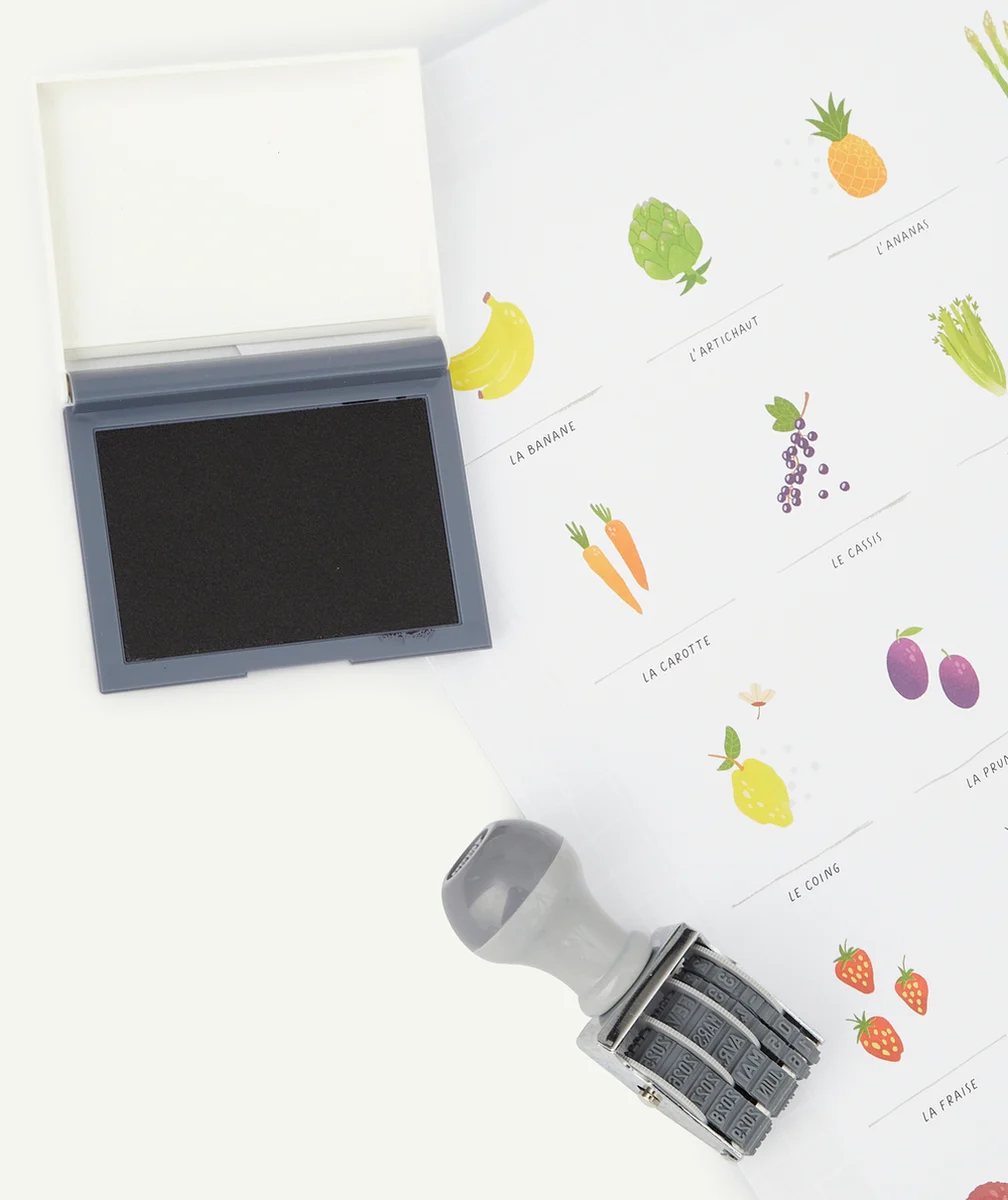 LES PETITES DATESAFFICHE MES PREMIERS FRUITS ET LÉGUMES