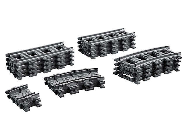 Skinner og svinger, LEGO City Trains (60205)