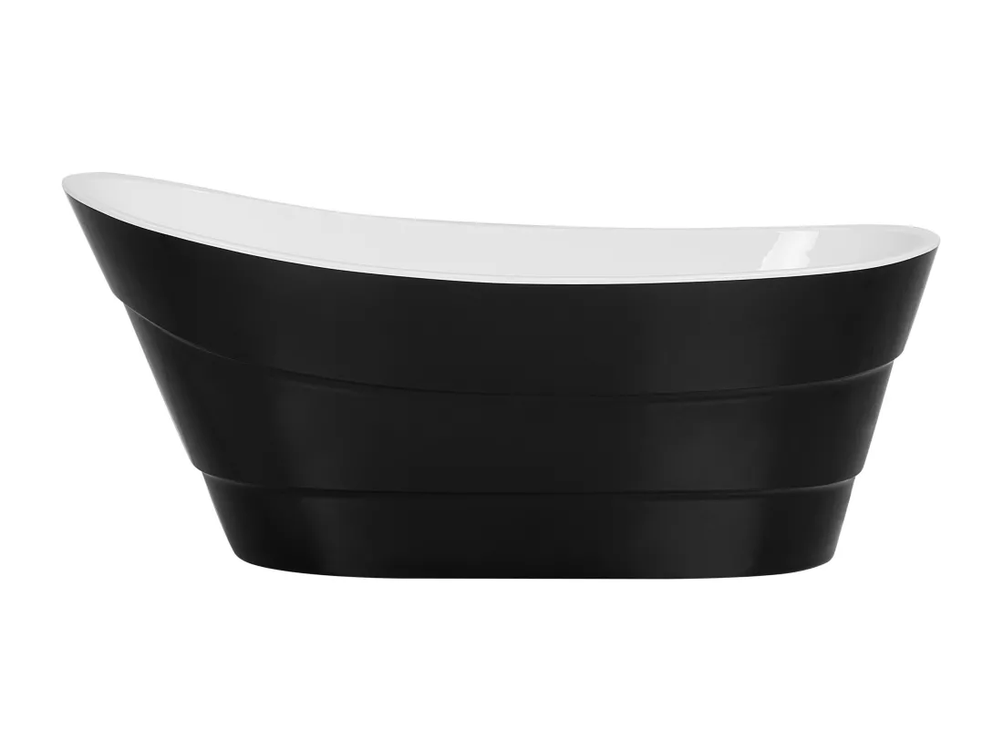 Baignoire îlot noire 170 x 73 cm BUENAVISTA