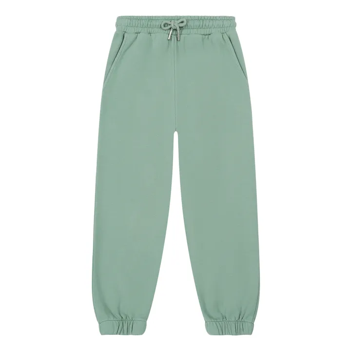 SMALLABLE BASICS Jogger Loose Coton Bio | Sauge
