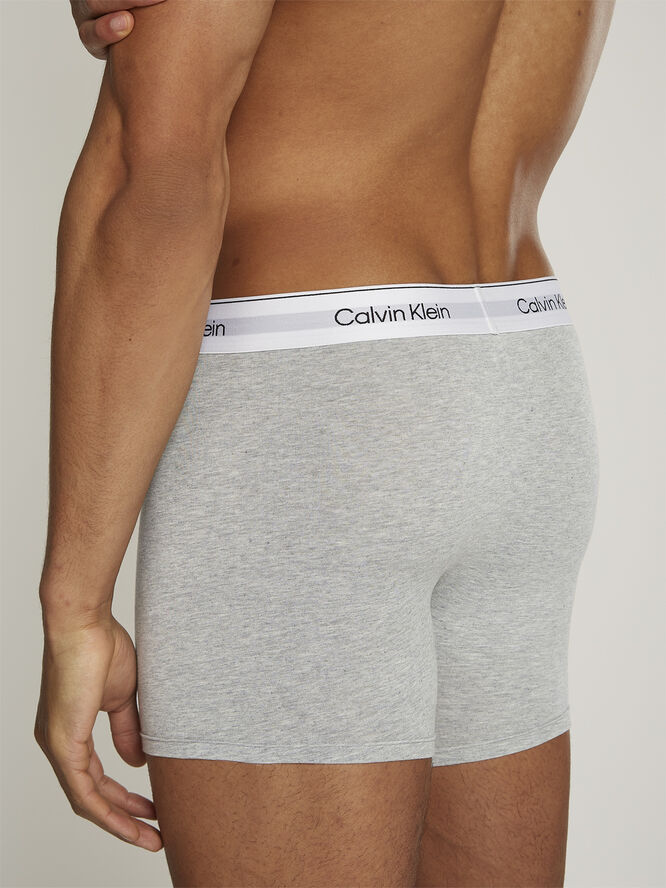 Calvin Klein BOXER BRIEF 3PK Grey heather, white, black