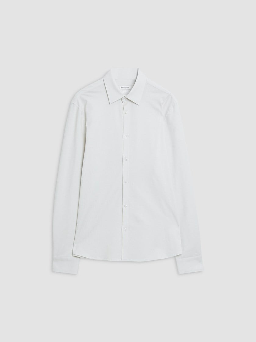 Cosimo jersey skjorte Coconut Milk