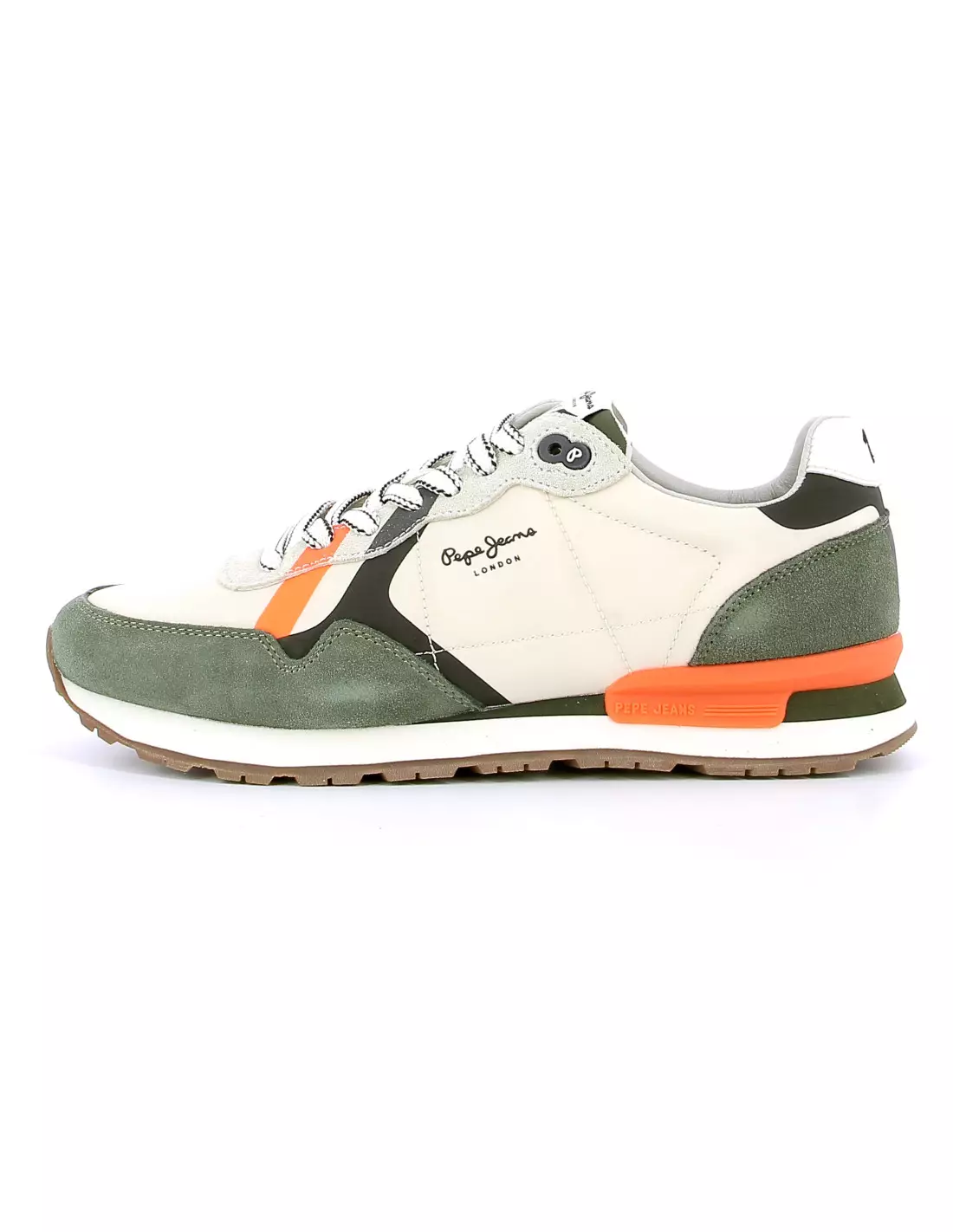 PEPE JEANS BRIT - Baskets KAKIBEIGE