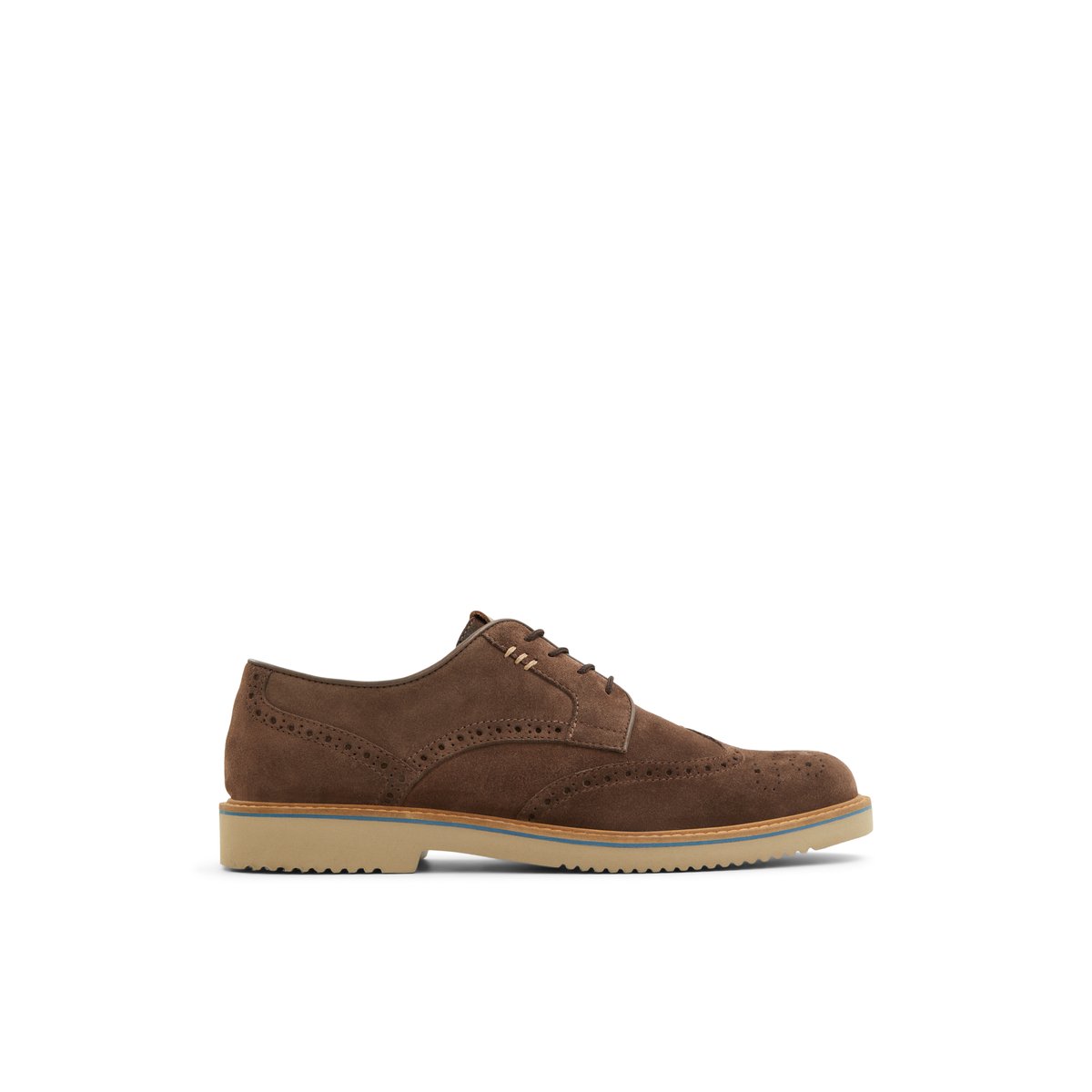 LUCA FERRI-Leonard-Chaussures habillées richelieu - Talon plat - Marron