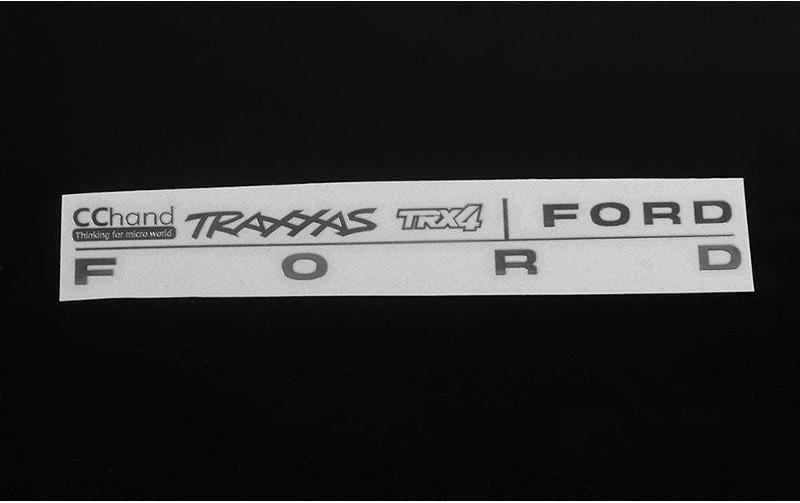 TRX-4 Bronco Schriftzug FordEmblem