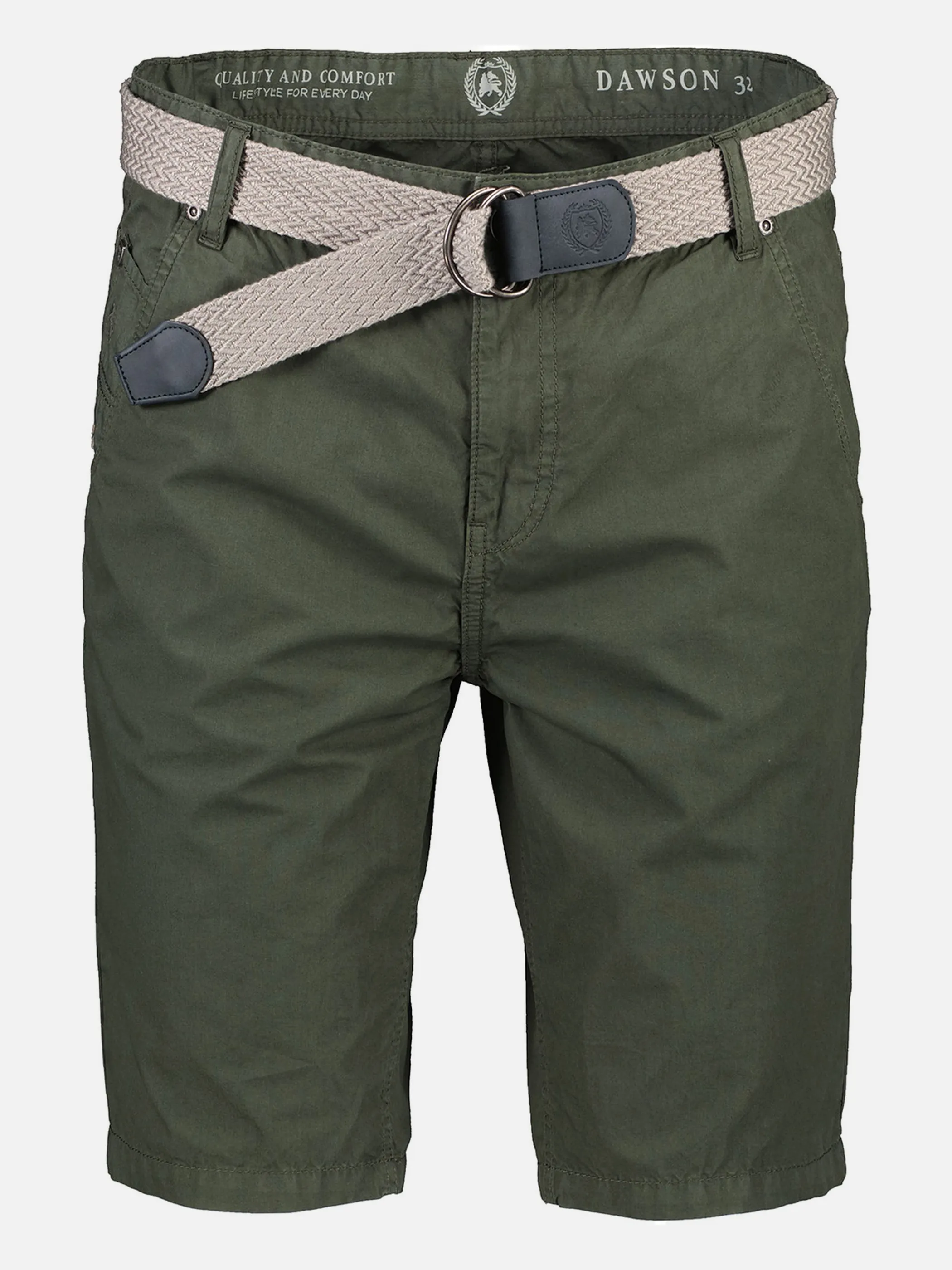 Herren Chino Shorts mit Gürtel