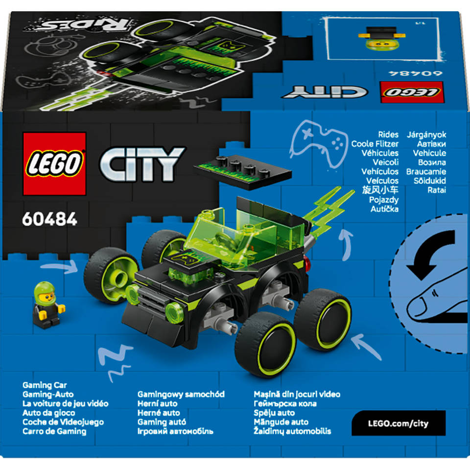 LEGO City Voertuigen gaming raceauto 60484