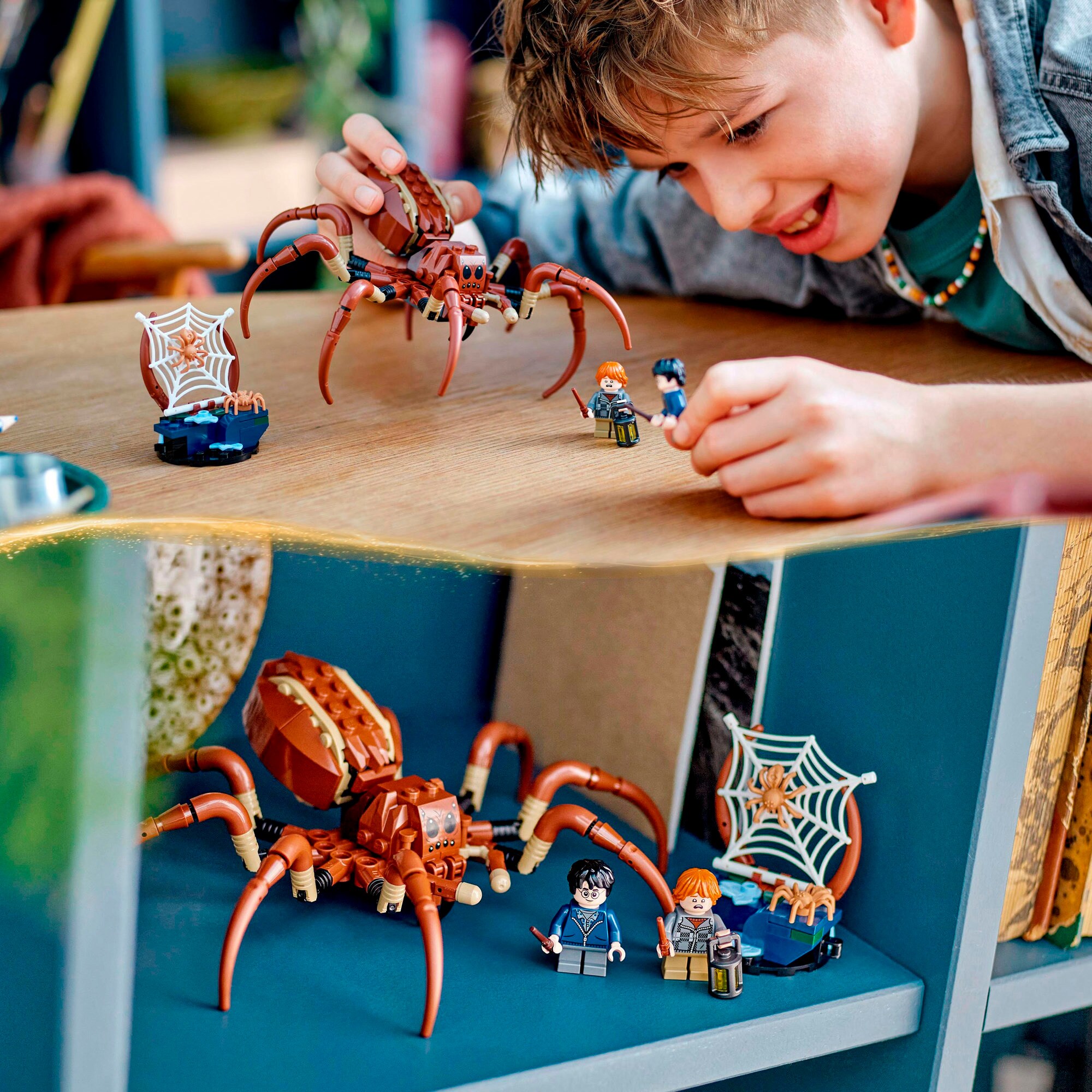 LEGO Konstruktionsspielzeug Harry Potter Aragog im Verbotenen Wald