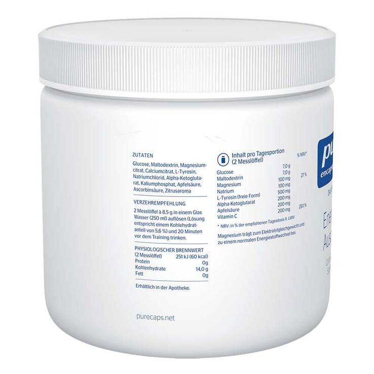 Pure Encapsulations Energie & Ausdauer Pulver, 340 g