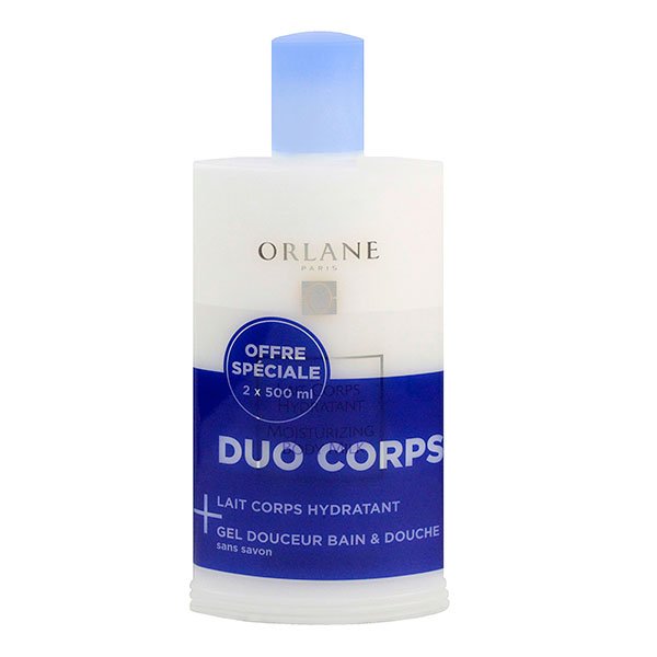 Duo corps lait & gel douche 2x500ml