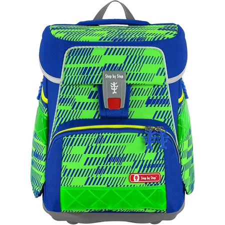 Step by Step SPACE Schulranzen-Set NEON, Star Catcher, 5-teilig