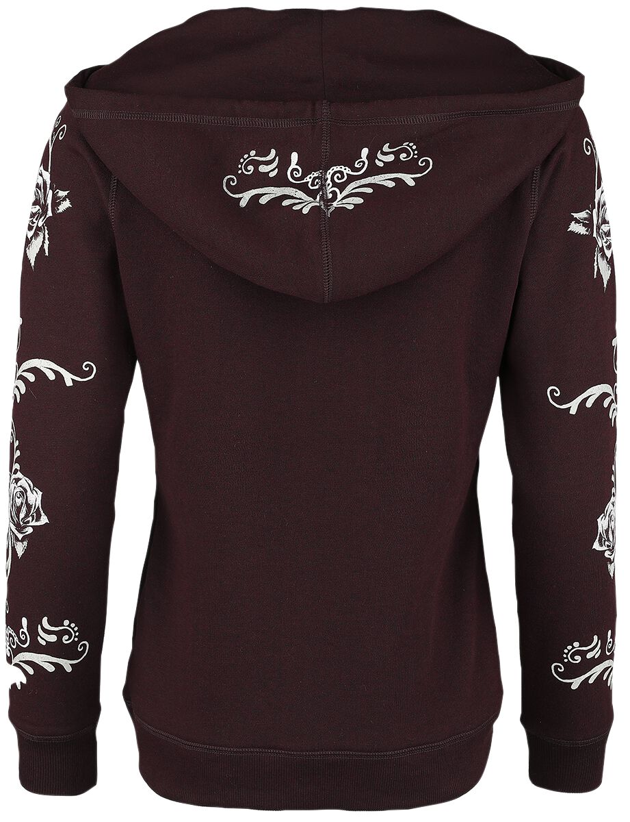 Sweat à Capuche Imprimé Dia De Los Muertos | Rock Rebel by EMP Sweat-shirt à capuche