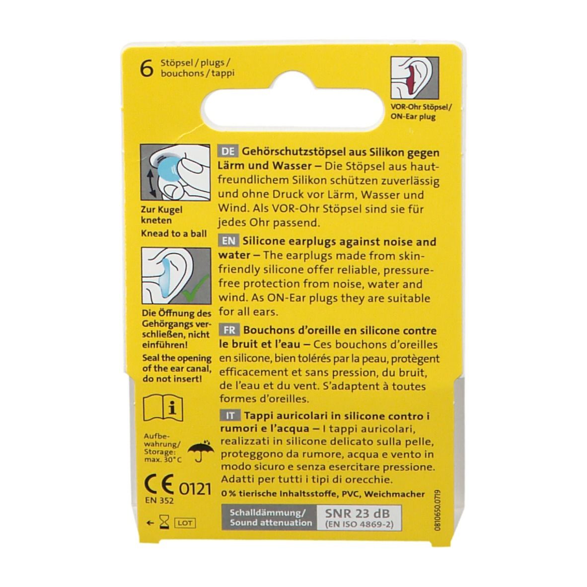 OHROPAX® Silicon Clear