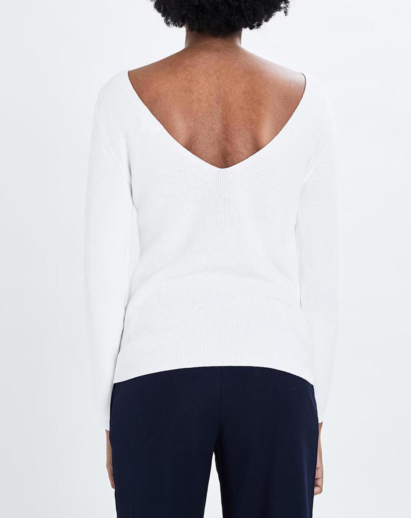 Caroll Pull 100% Coton Bio Bettina B ivoire