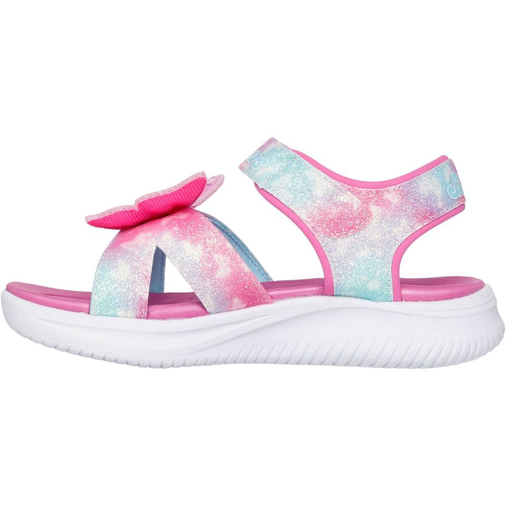 Køb Skechers Pink Jumpsters Sandal – Butterfly Brights