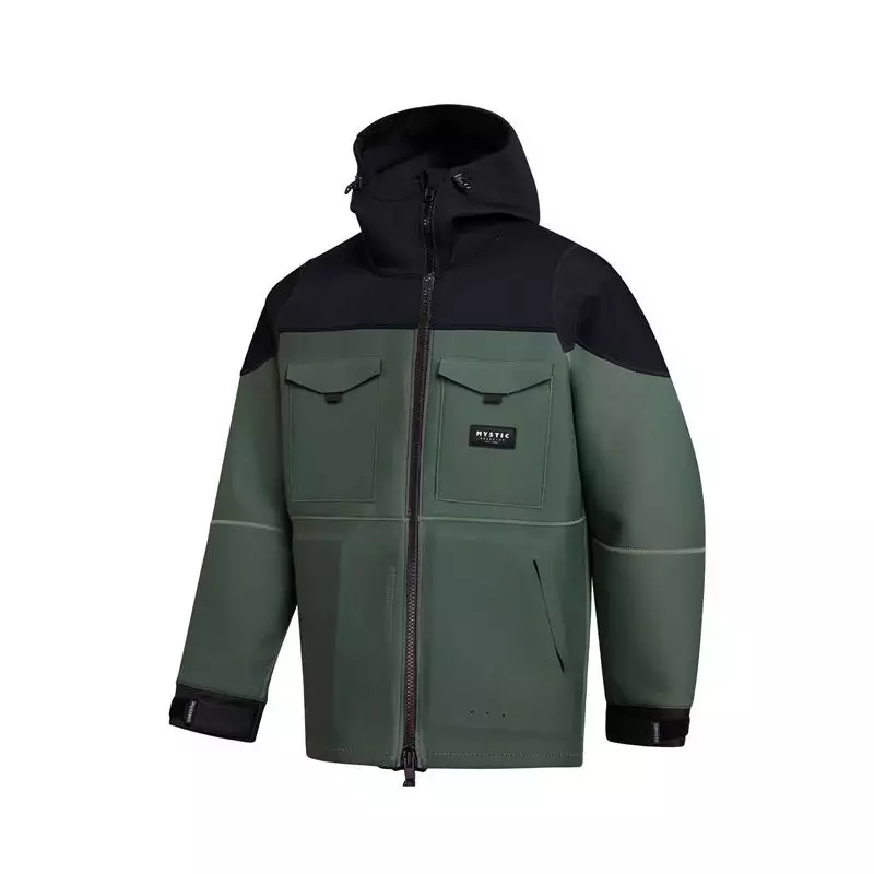 Veste néoprène MYSTIC Vortex 3/2mm Dark Olive