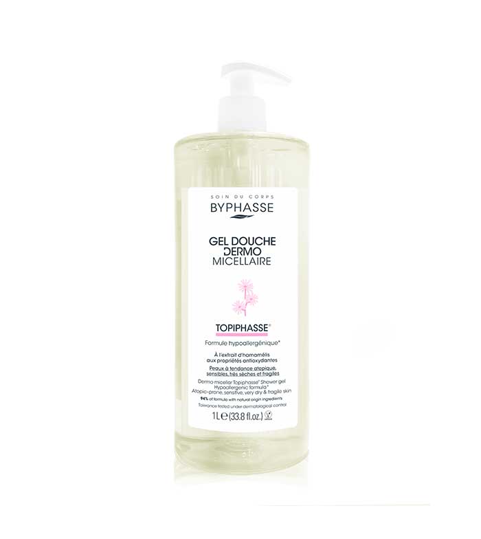 Byphasse - Dermo micellar shower gel - Topiphasse: pele com tendência atópica