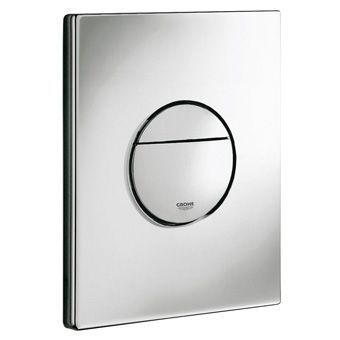 Grohe Nova Cosmopolitan WC bedieningsplaat DF verticaal/horizontaal 156x197mm matchroom
