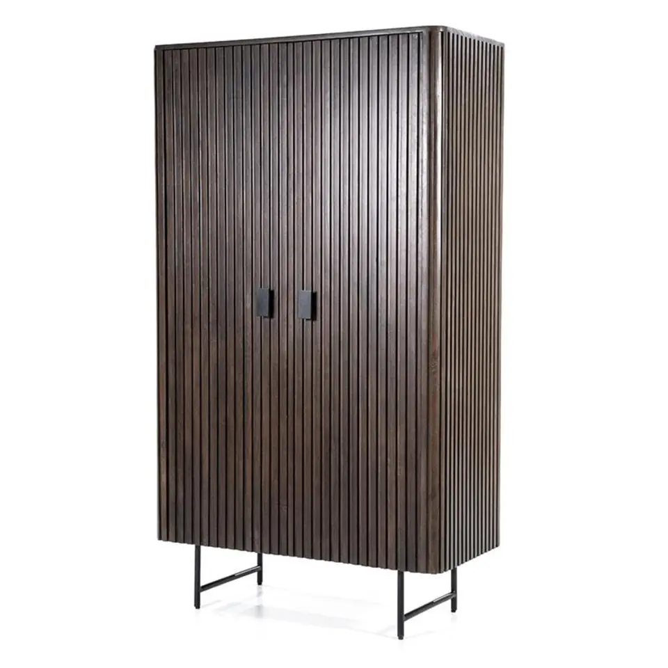 Eleonora Eleonora wandkast Remi 2-drs. bruin - 45x96x58 cm