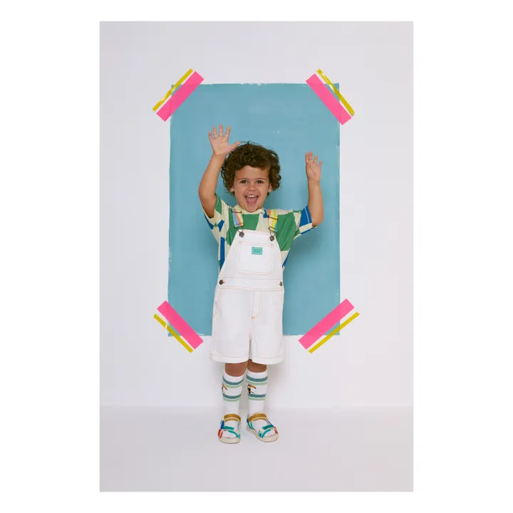 Favorite People Salopette Short Carioca | Blanc